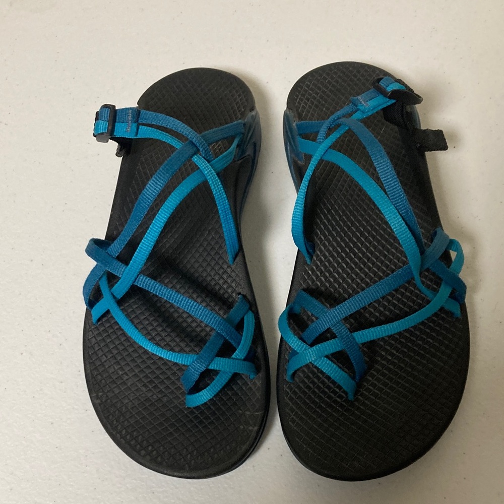 Chaco Women's Sandals - Teal and Black